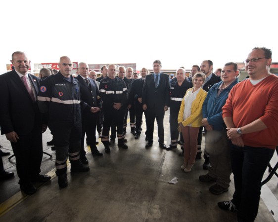 Cérémonie de reconnaissance aux services de secours Cérémonie de reconnaissance aux services de secours