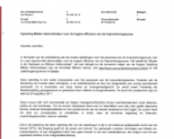 Opleiding Militair Administrateur voor de hogere officieren van de hulpverleningszones
